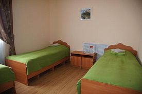 Двухместный номер Standard 2 отдельные кровати, Отель Бикбау, Акъяр