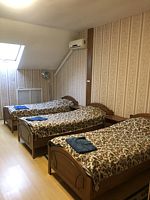 Кровать в общем номере, Гостиница Рябинушка, Хатуни