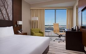 Двухместный номер Business с красивым видом из окна двуспальная кровать, Отель DoubleTree by Hilton Moscow — Vnukovo Airport, Москва