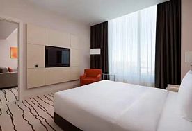 Двухместный семейный двуспальная кровать, Отель DoubleTree by Hilton Moscow — Vnukovo Airport, Москва