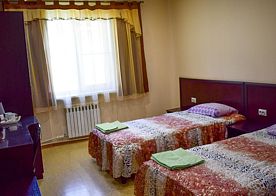 Двухместный номер Standard 2 отдельные кровати, Отель Глория, Усть-Кут