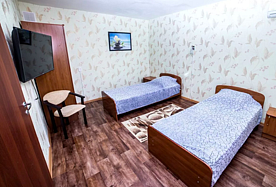 Двухместный номер Standard B 2 отдельные кровати, Отель Стрела, Ахтубинск