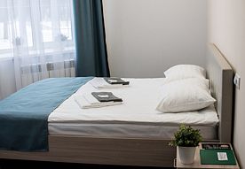 Двухместный номер Comfort двуспальная кровать, Отель Гостиница Ткачи, Боровичи