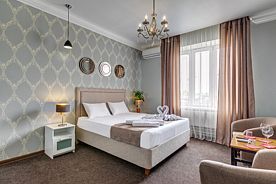 Двухместный люкс двуспальная кровать, Отель Рандеву Куркино, Москва