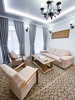 Двухместный люкс с террасой двуспальная кровать, Отель Скандинавия, Томск