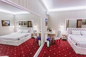 Двухместный номер Deluxe двуспальная кровать, Отель Аква-Лайф, Красноярск
