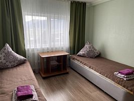 Двухместный номер Economy 2 отдельные кровати, Отель Надежда , Карагай