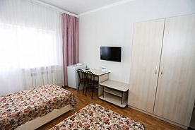 Двухместный номер Standard с балконом 2 отдельные кровати, Отель Звезда Тамани, Таманский