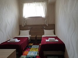 Двухместный номер Comfort 2 отдельные кровати, Отель START Московская, Краснодар