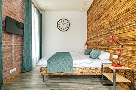 Двухместный номер Делюкс с видом на город двуспальная кровать, Отель Loft Garden, Санкт-Петербург
