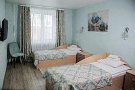 Двухместный номер Standard 2 отдельные кровати, Отель Okolitsa Hotel, Торжок