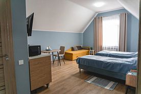 Двухместная студия Comfort с красивым видом из окна 2 отдельные кровати, Отель Загородный Отель Гостевые Дома Усадьба ИП Подколзин Алексей Алексеевич, Козельск