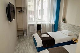 Двухместный номер Standard 2 отдельные кровати, Отель 7 Rooms, Новокузнецк