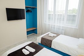 Двухместный номер Superior 2 отдельные кровати, Отель 7 Rooms, Новокузнецк