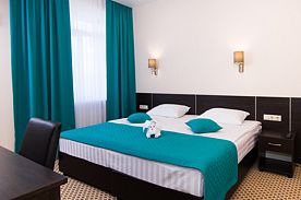 Двухместный номер Comfort с видом на город двуспальная кровать, Отель Hotel Brown, Комсомольск-на-Амуре