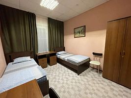 Двухместный номер 9 Economy 2 отдельные кровати, Отель Ладомир на Зельевом, Москва