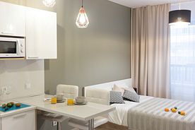 Апартаменты Стандарт с балконом, Отель Комплекс Апартаментов ApartMoscow ООО Балтийская Северная Компания, Санкт-Петербург