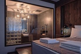 Двухместный номер Deluxe двуспальная кровать, Отель Морошка, Томск