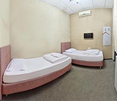 Двухместный номер без окна Economy 2 отдельные кровати, Отель Максим Горький, Сочи