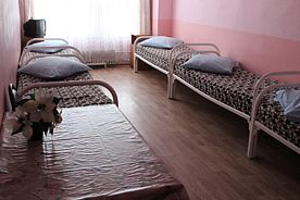 Кровать в общем номере, Отель Гостиница Юбилейная, Воронеж