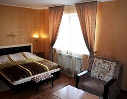 Двухместный номер Standard с видом на город двуспальная кровать, Отель Седьмое Небо, Миллерово