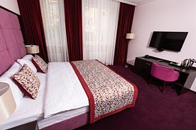 Двухместный полулюкс двуспальная кровать, Отель Soderis Residence & Spa, Москва