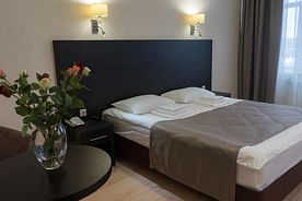 Двухместный полулюкс двуспальная кровать, Отель Гараж, Сызрань