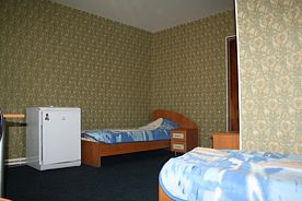 Двухместный номер Standard 2 отдельные кровати, Отель Gostinitsa Korsar, Новороссийск