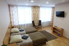 Семейный номер Comfort, Отель Гостиница На Набережной, Котлас
