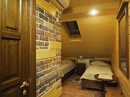 Двухместный номер Мансарда Бюджетный 2 отдельные кровати, Отель Дилижанс, Клин