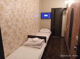 Кровать в номере без окна, Отель Элит, Москва