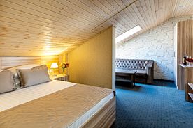 Трёхместный номер Standard Мансарда с красивым видом из окна, Отель Bellagio, Геленджик