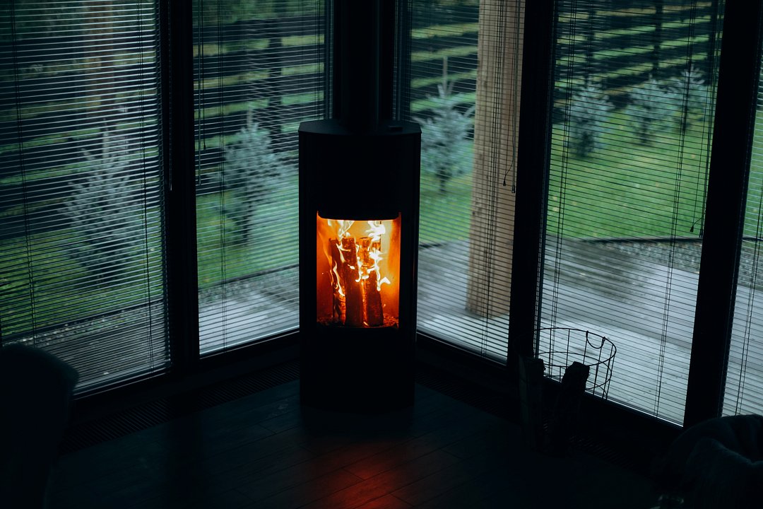 Дом 2-местный 2-комнатный (с камином и ванной на террасе)