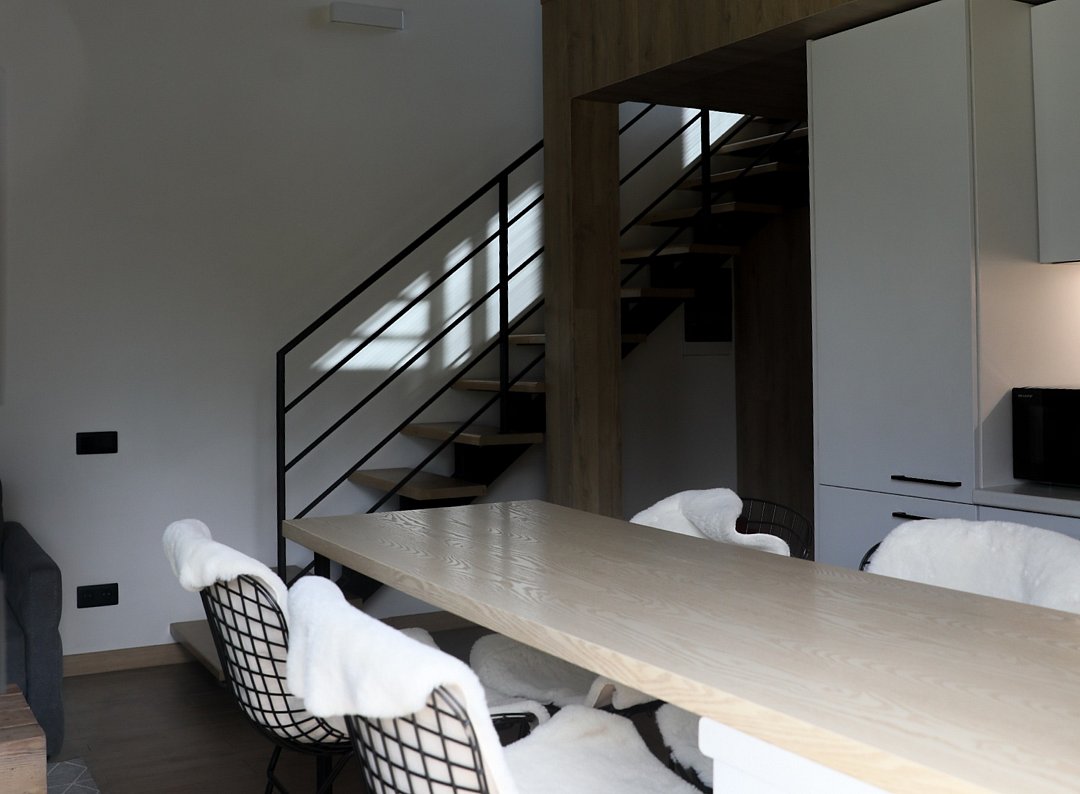 Дом 2-местный 2-комнатный (с камином и террасой)