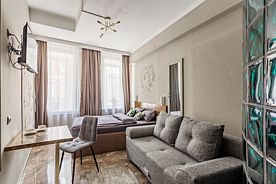 Двухместный семейный номер Comfort Emerald двуспальная кровать, Отель Crystal на Таганке, Москва