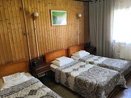 Трёхместный номер Standard с красивым видом из окна, Отель Горнолыжный клуб Леонида Тягачева, деревня Целеево