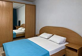 Двухместный номер Comfort двуспальная кровать, Отель Smart Hotel KDO Краснодар, Краснодар
