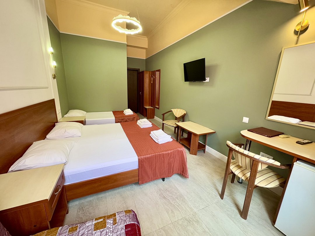 Стандартный 4-местный 1-комнатный