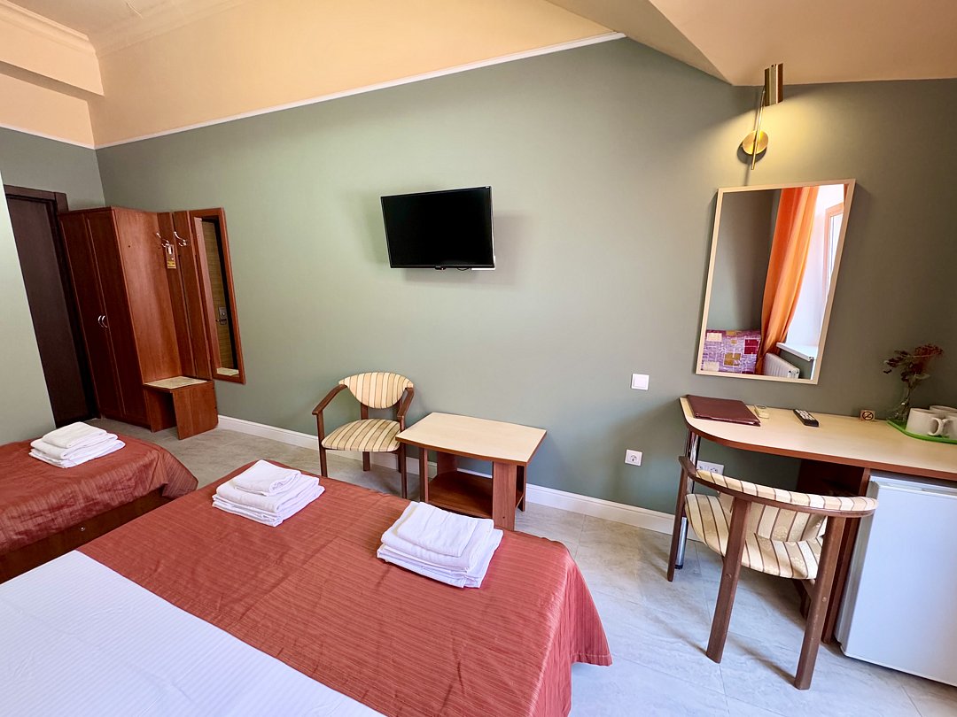 Стандартный 4-местный 1-комнатный