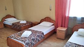 Четырёхместный номер Standard с видом на город, Отель Smart Hotel KDO Калининград, Калининград