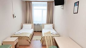Двухместный номер Economy с видом на город 2 отдельные кровати, Отель Smart Hotel KDO Тюмень, Тюмень