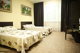 Двухместный номер Standard с балконом 2 отдельные кровати, Отель Green House, Железноводск
