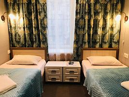 Двухместный номер Standard с видом на город 2 отдельные кровати, Отель Першерон, Москва