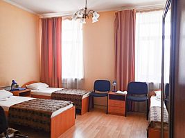 Кровать в общем номере, Отель Smart Hotel КДО Омск, Омск