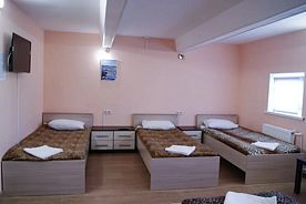 Кровать в общем номере, Отель Аквамарин, Мытищинский район