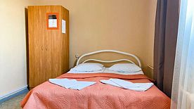 Двухместный номер Economy с видом на город двуспальная кровать, Отель Smart Hotel KDO Курск, Макаров