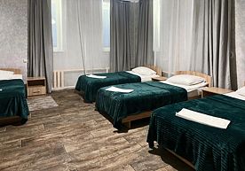 Кровать в общем номере, Отель Smart Hotel KDO Курск, Макаров