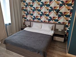 Двухместный полулюкс двуспальная кровать, Отель Грэй, Кемерово