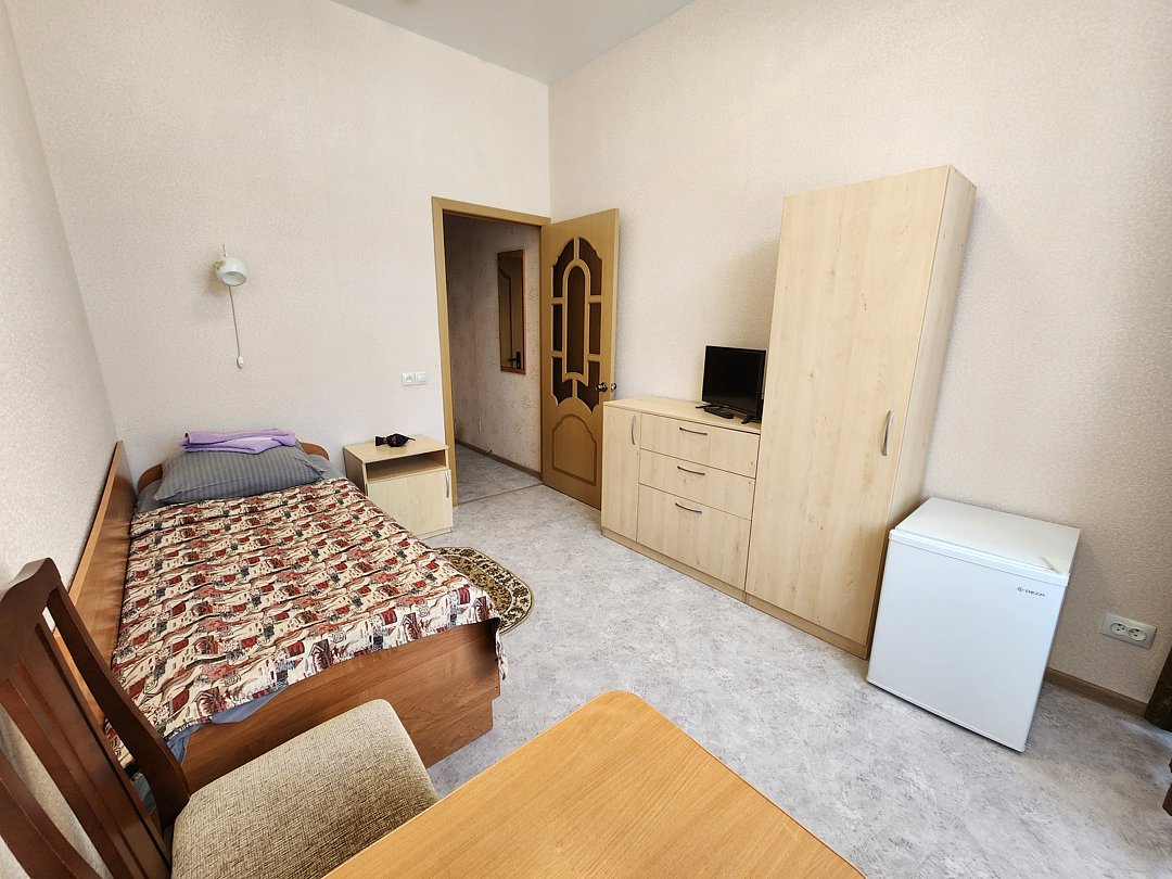 Стандартный 1-местный 1-комнатный (корпус №1, 1-5 этаж)