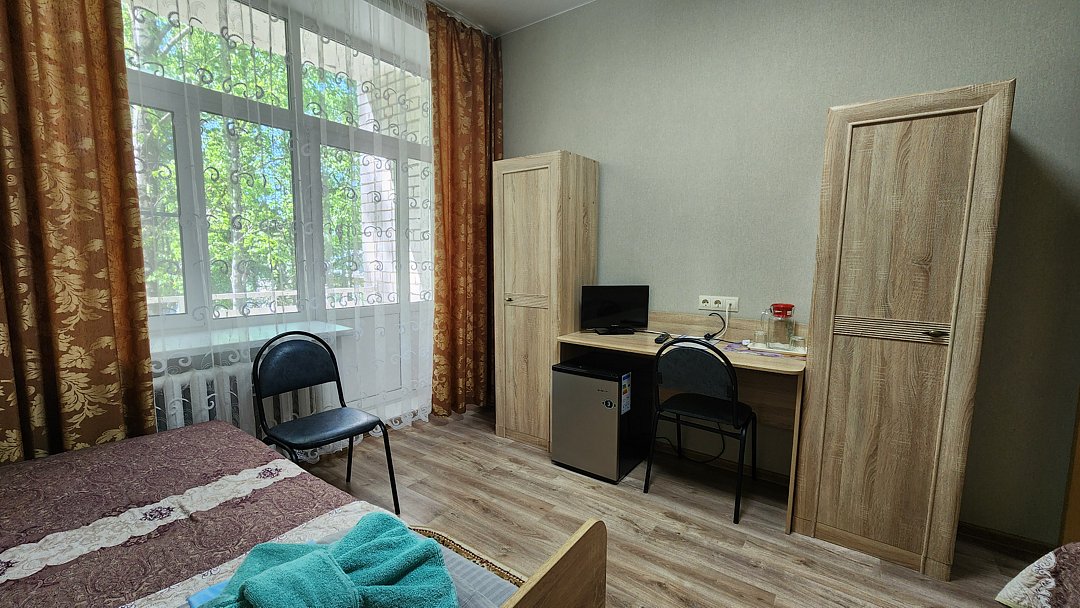 Стандартный Плюс 2-местный 1-комнатный (1,5 этаж, корпус №1)